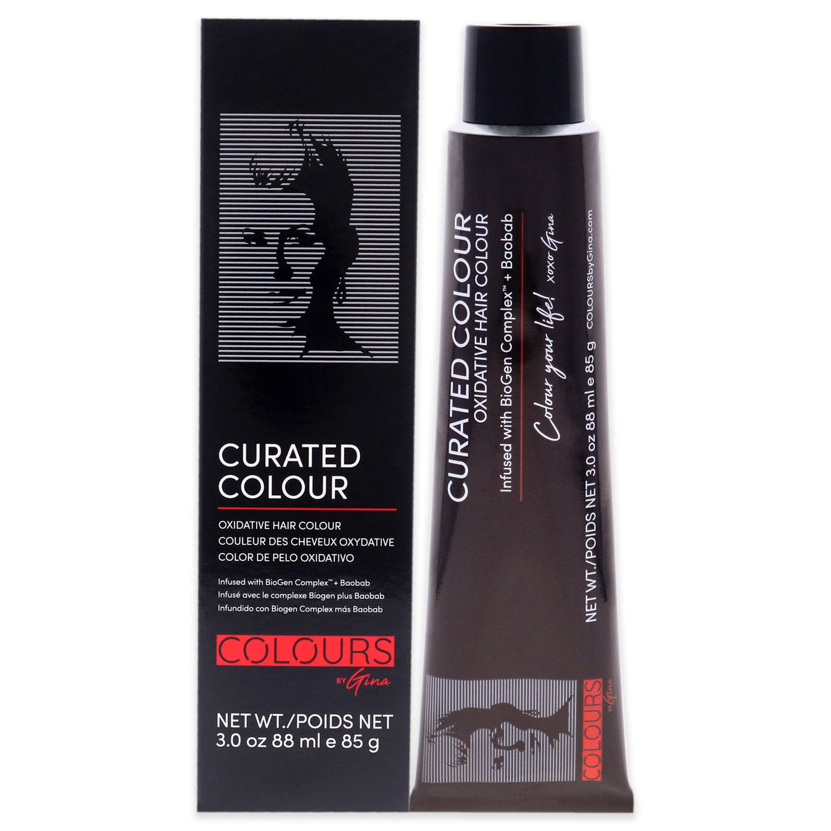 Curated Colour  044CC Pure Copper Mixer by Colours By Gina for Unisex  3 oz Hair Color