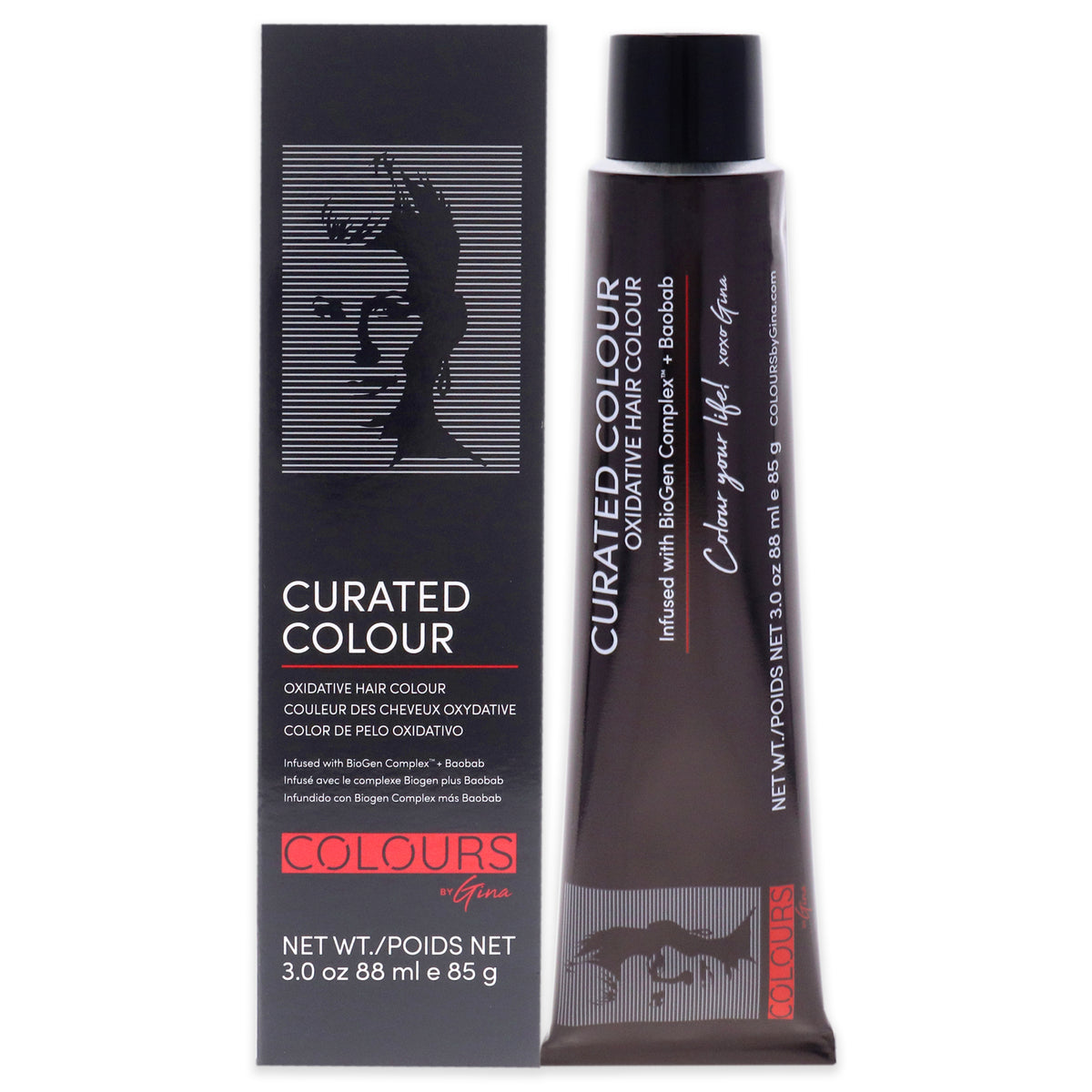 Curated Colour  066RR Pure Red Mixer by Colours By Gina for Unisex  3 oz Hair Color