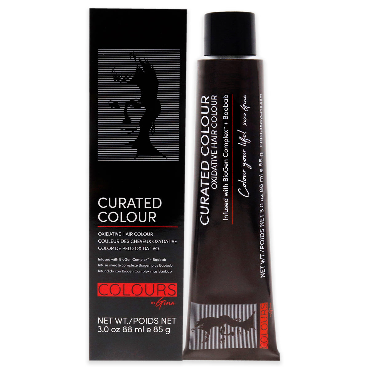 Curated Colour  3113BB Dark Cool Brown by Colours By Gina for Unisex  3 oz Hair Color