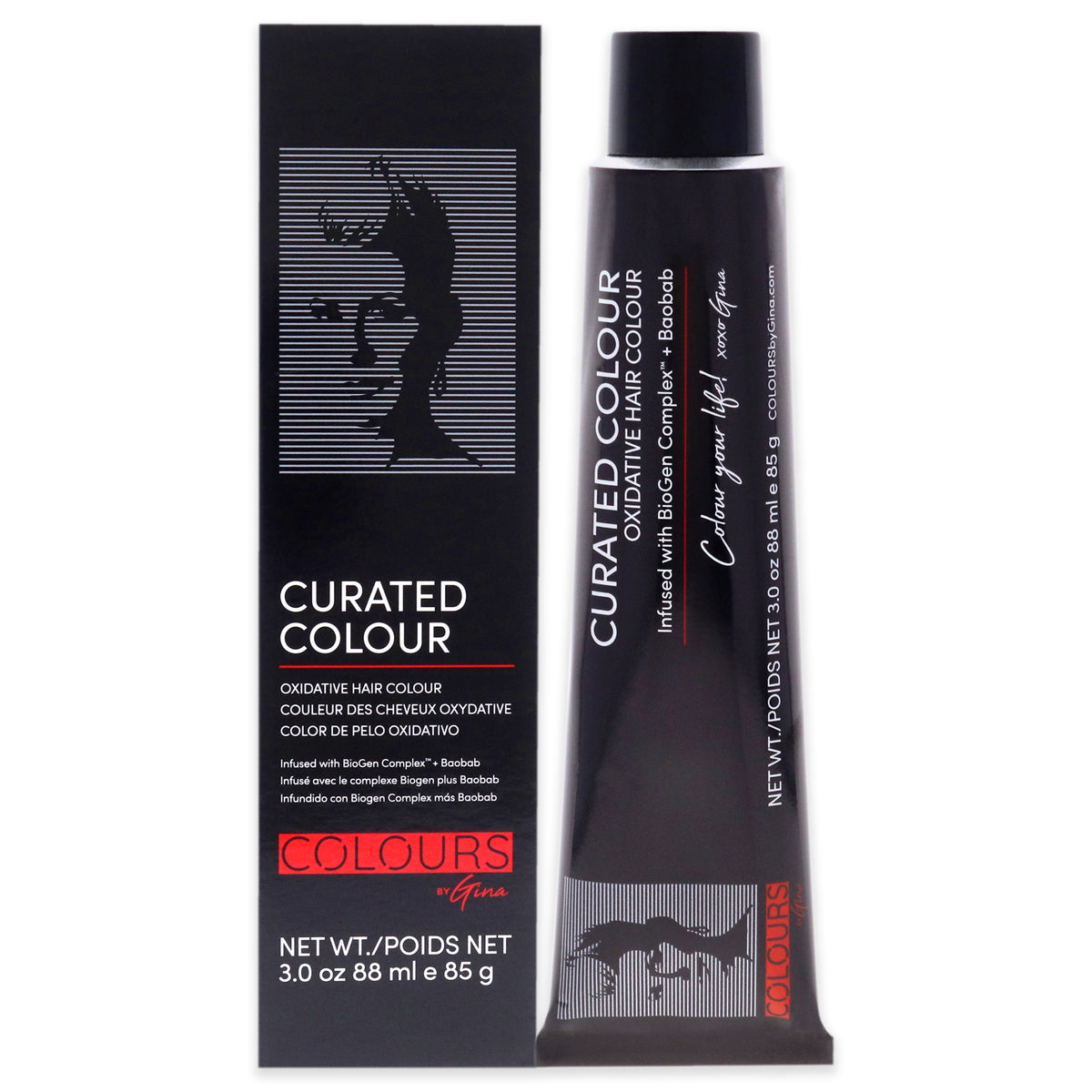 Curated Colour  505N Light Natural Brown by Colours By Gina for Unisex  3 oz Hair Color