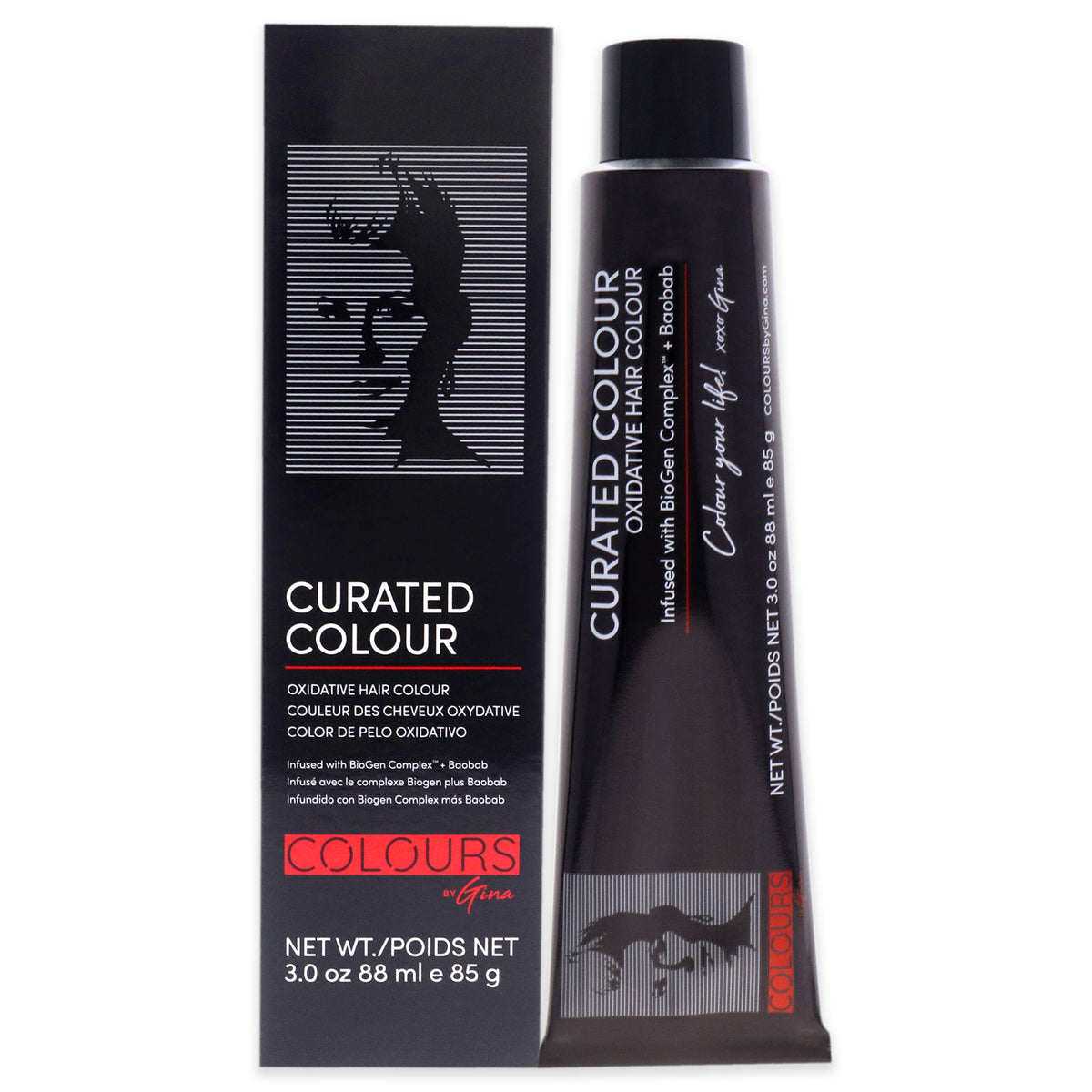 Curated Colour  5775W Light Warm Brown by Colours By Gina for Unisex  3 oz Hair Color