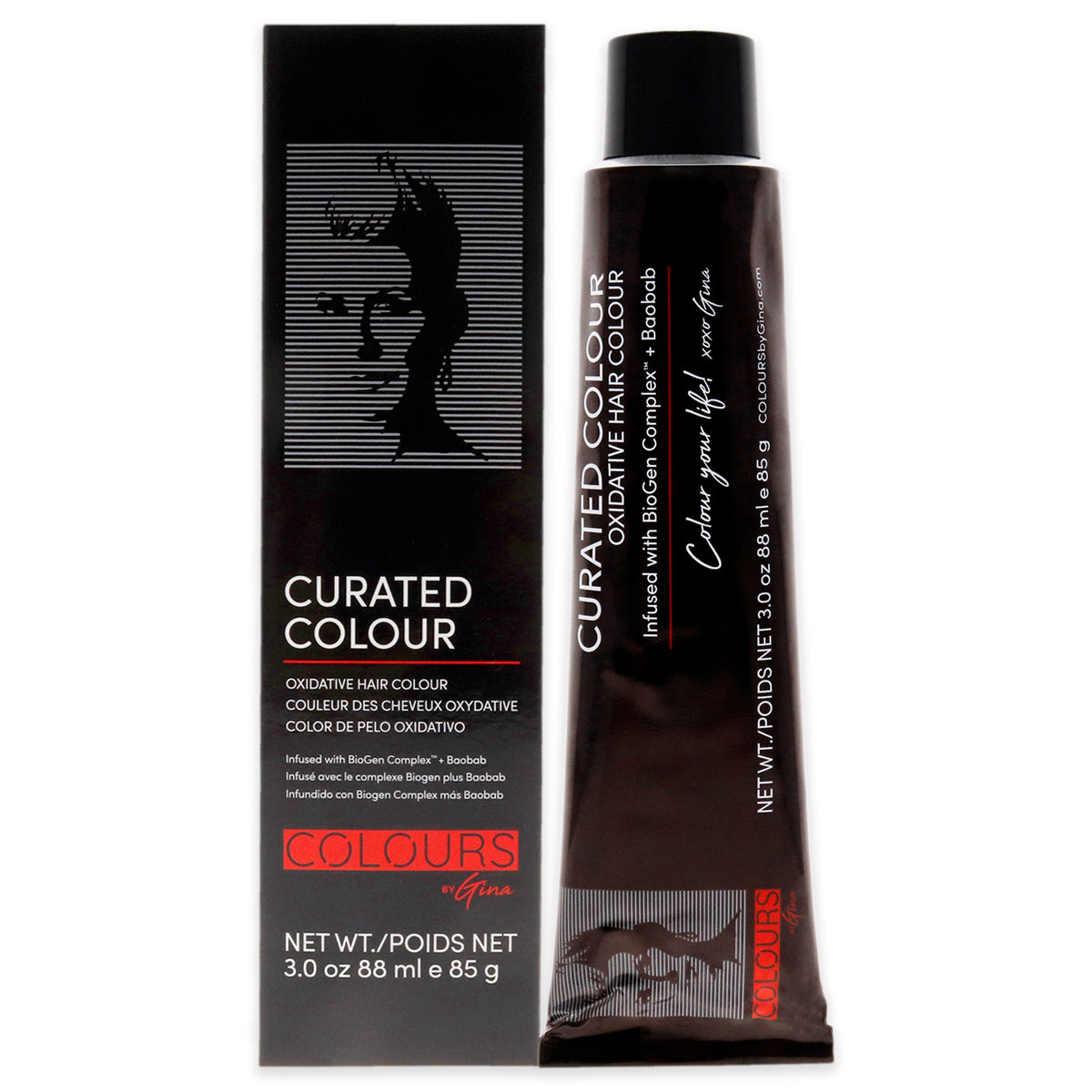 Curated Colour  636G Dark Golden Blonde by Colours By Gina for Unisex  3 oz Hair Color