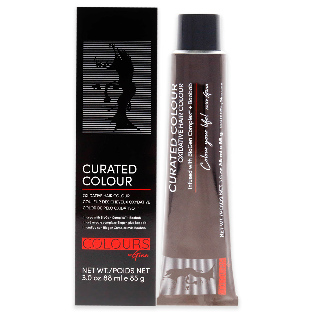 Curated Colour  6356GM Dark Golden Mahogany by Colours By Gina for Unisex  3 oz Hair Color