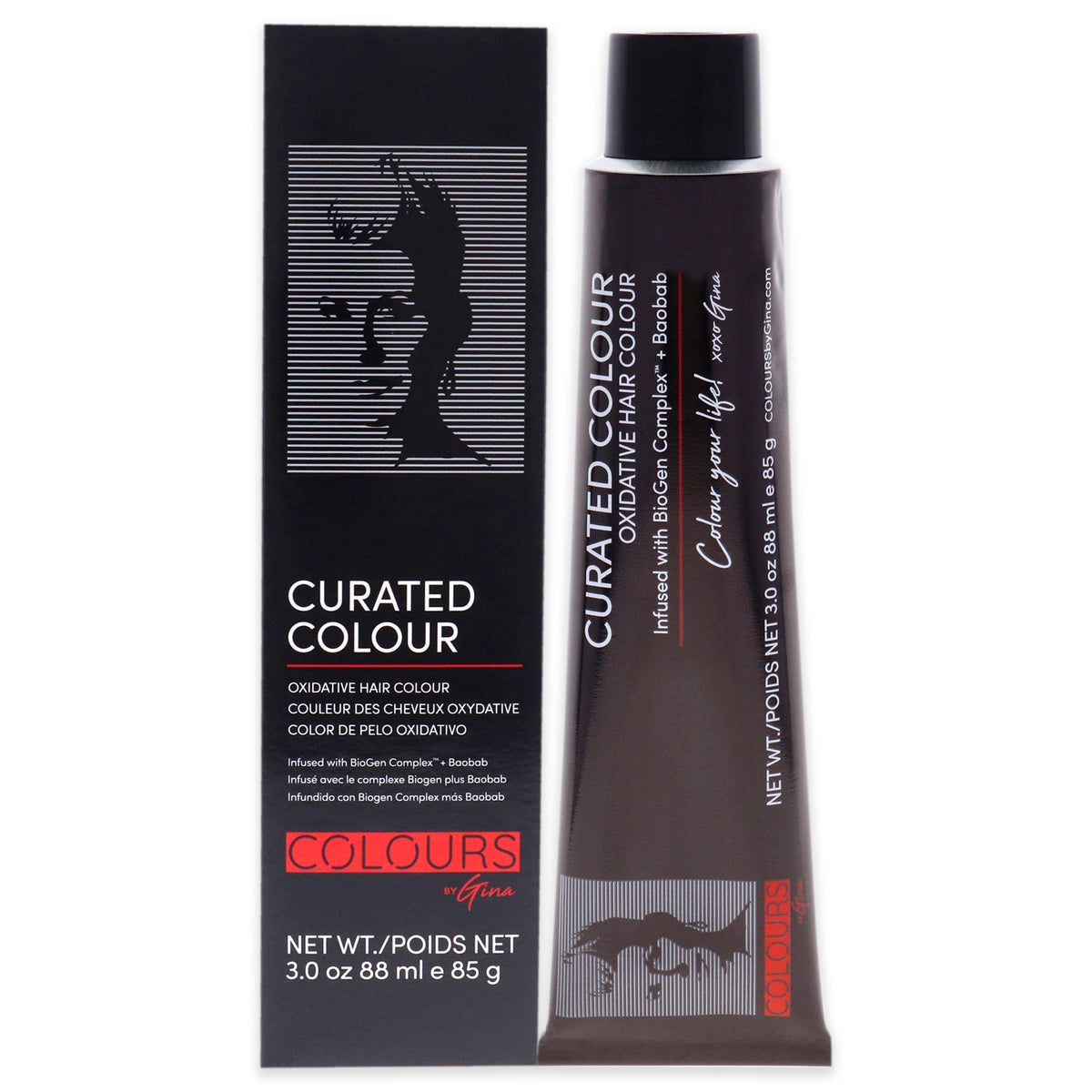 Curated Colour  646C Dark Copper Blonde by Colours By Gina for Unisex  3 oz Hair Color