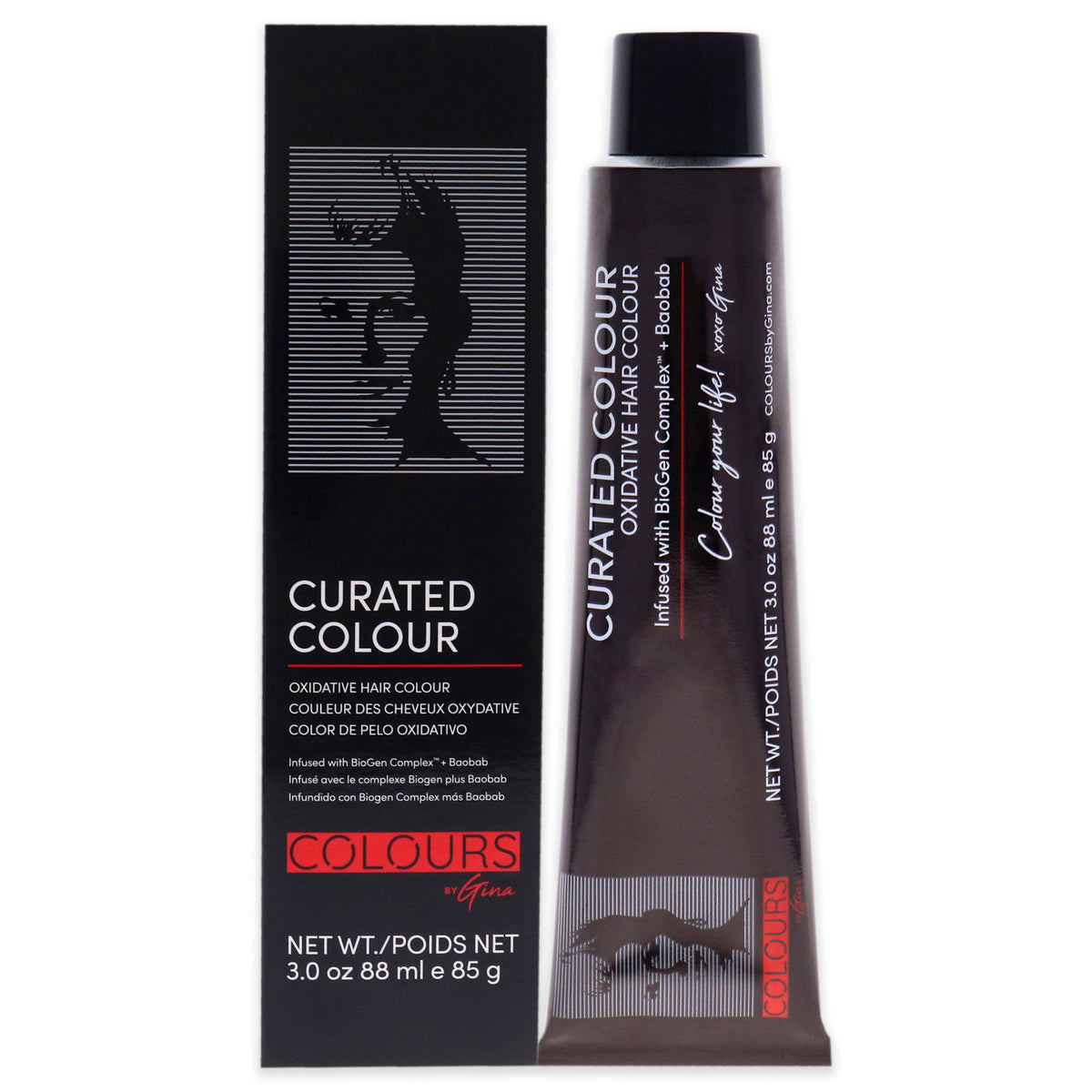 Curated Colour  6436CG Dark Coppery Golden Blonde by Colours By Gina for Unisex  3 oz Hair Color