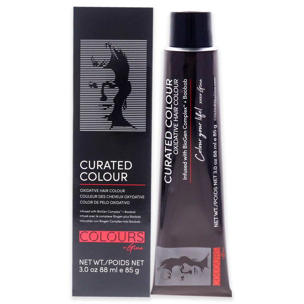 Curated Colour  7107B Cool Blonde by Colours By Gina for Unisex  3 oz Hair Color