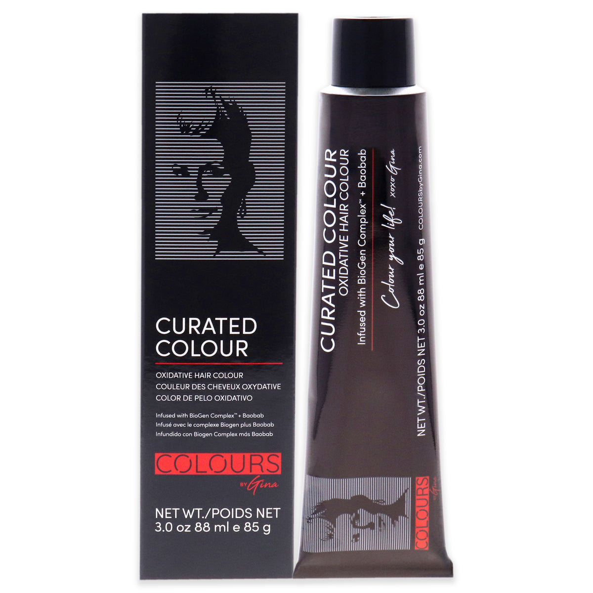 Curated Colour  747C Copper Blonde by Colours By Gina for Unisex  3 oz Hair Color