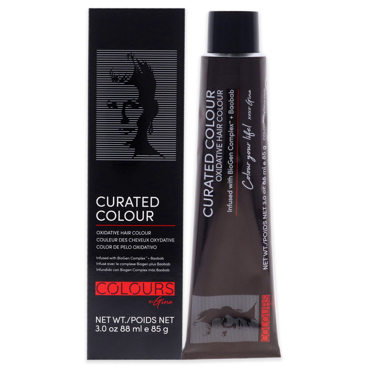 Curated Colour  767R Reddish Blonde by Colours By Gina for Unisex  3 oz Hair Color