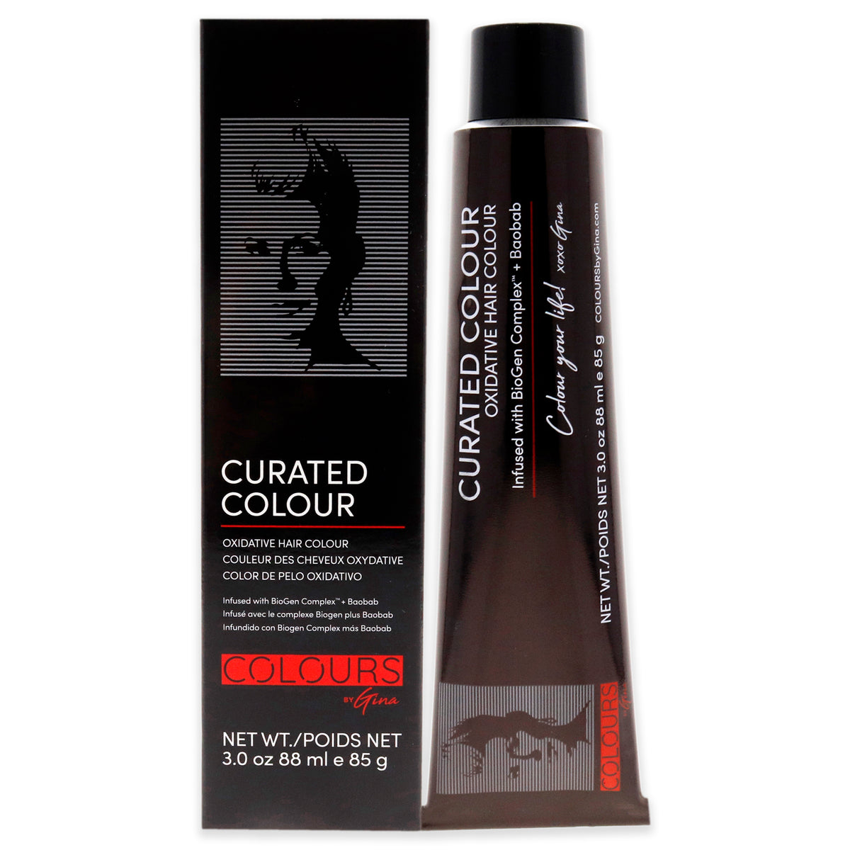 Curated Colour  838G Light Golden Blonde by Colours By Gina for Unisex  3 oz Hair Color