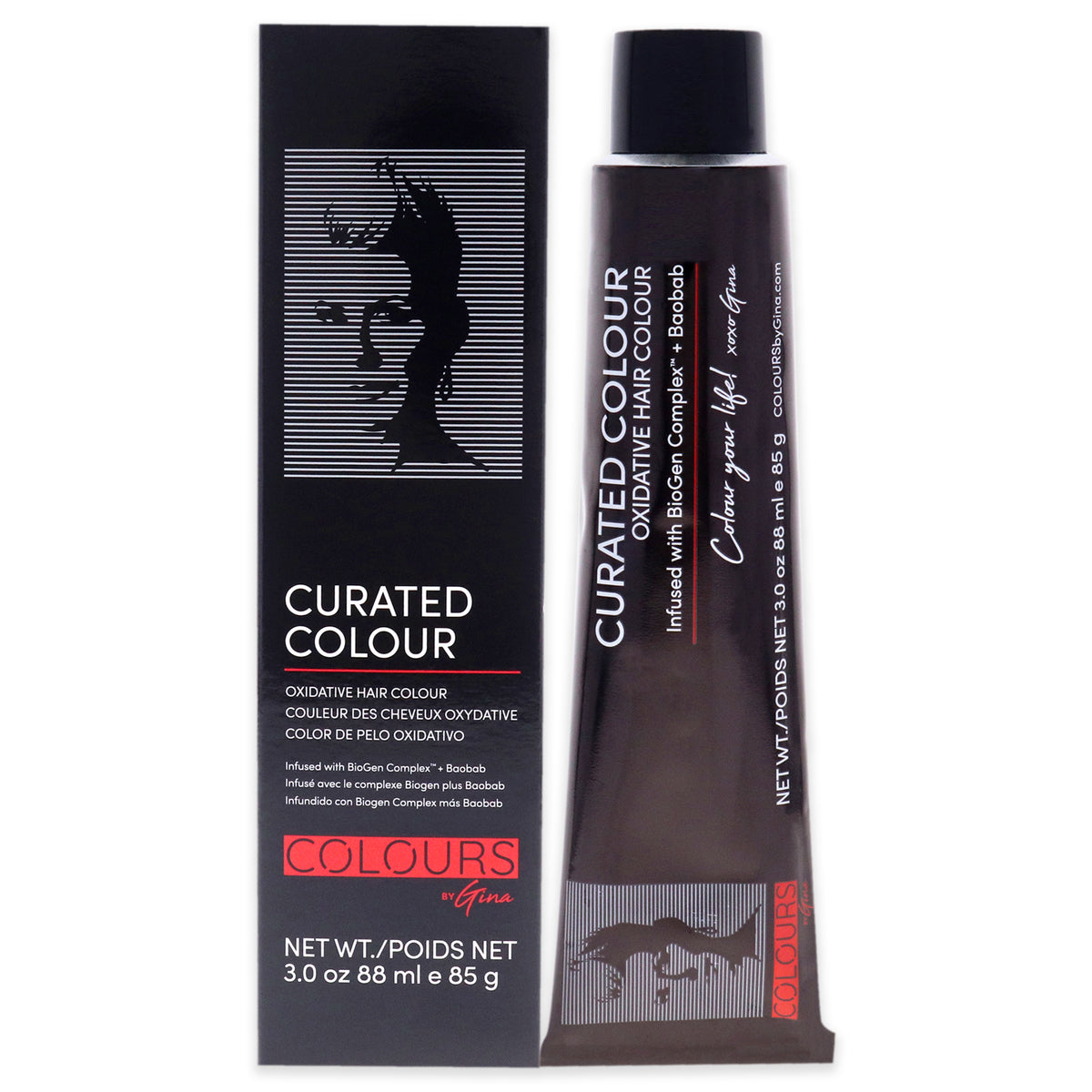 Curated Colour  848C Light Copper Blonde by Colours By Gina for Unisex  3 oz Hair Color