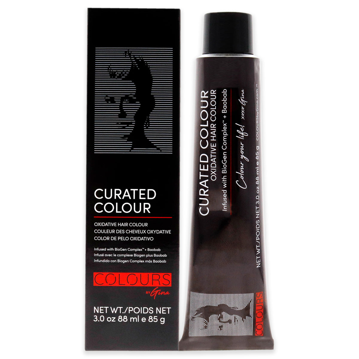 Curated Colour  909N Very Light Natural Blonde by Colours By Gina for Unisex  3 oz Hair Color