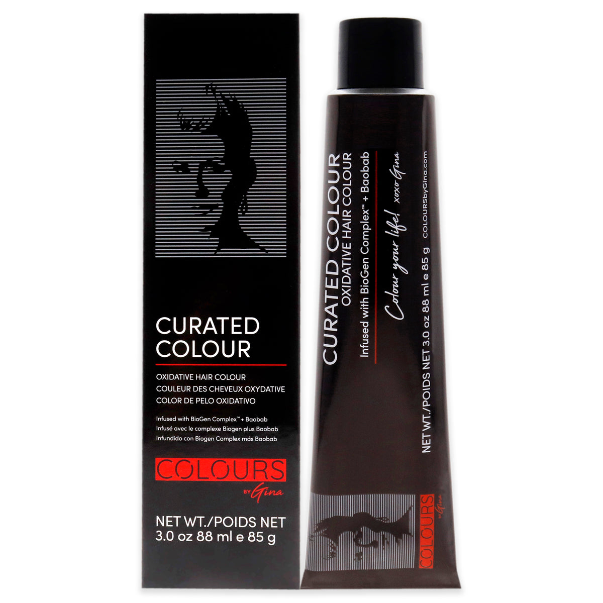 Curated Colour  919B Very Light Cool Blonde by Colours By Gina for Unisex  3 oz Hair Color