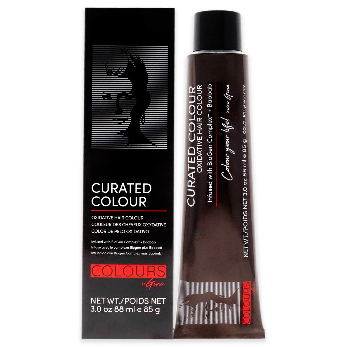 Curated Colour  113211GV High Lift Beige Blonde by Colours By Gina for Unisex  3 oz Hair Color