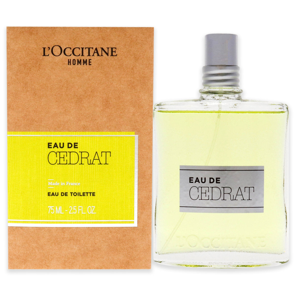 Eau de Cedrat by LOccitane for Men  25 oz EDT Spray