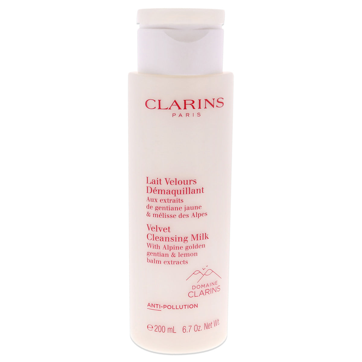 Velvet Cleansing Milk by Clarins for Women  67 oz Cleanser