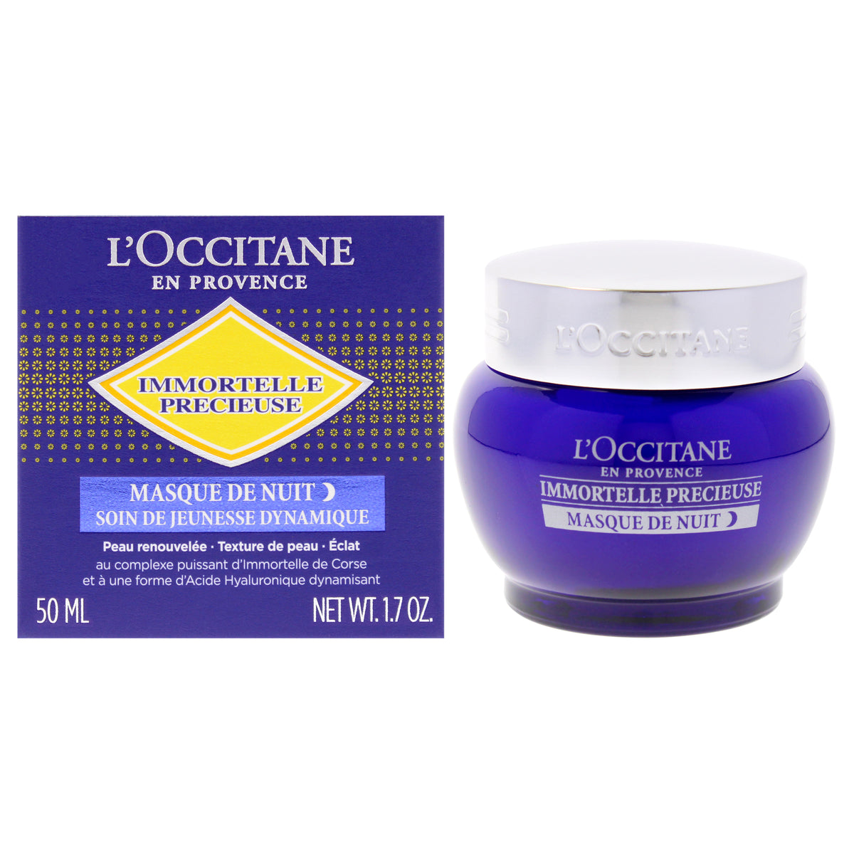 Immortelle Precious Overnight Mask by LOccitane for Unisex  17 oz Mask