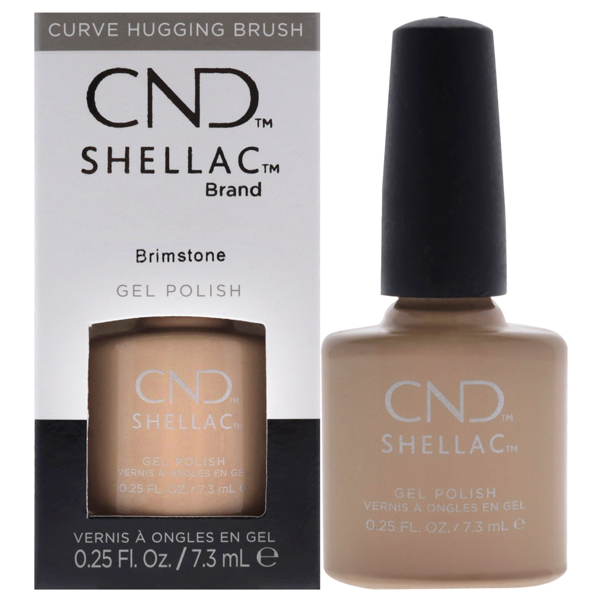 Shellac Nail Color  Brimstone by CND for Women  025 oz Nail Polish