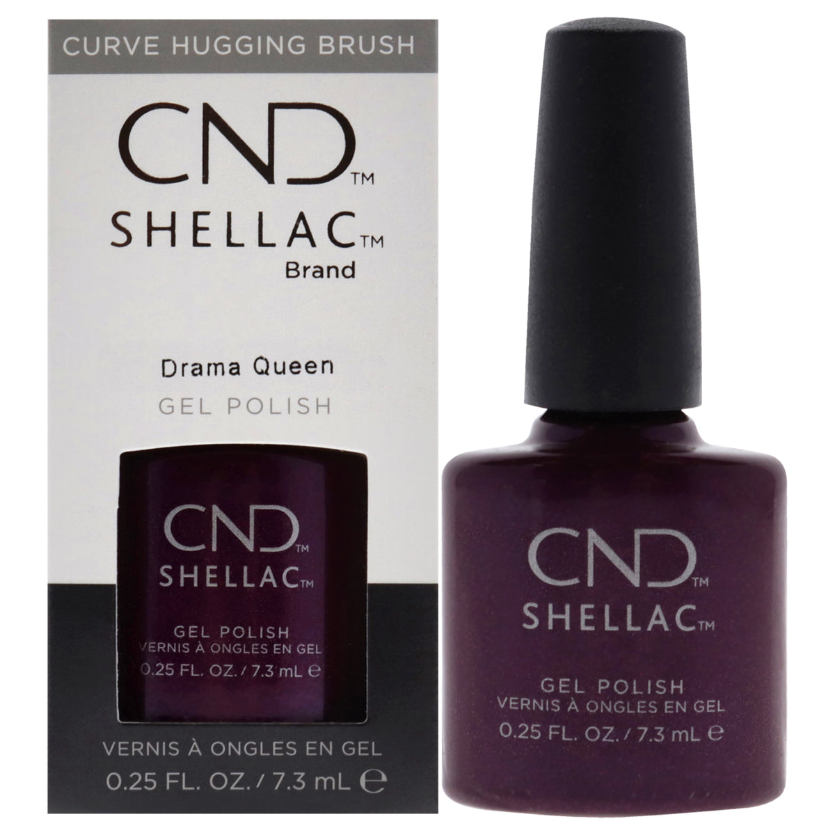 Shellac Nail Color  Drama Queen by CND for Women  025 oz Nail Polish