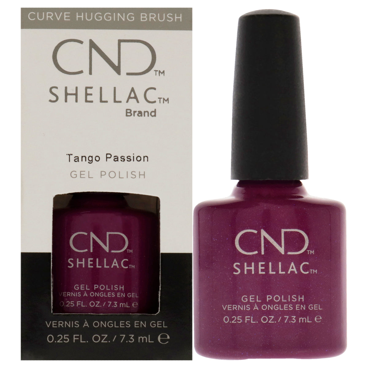 Shellac Nail Color  Tango Passion by CND for Women  025 oz Nail Polish