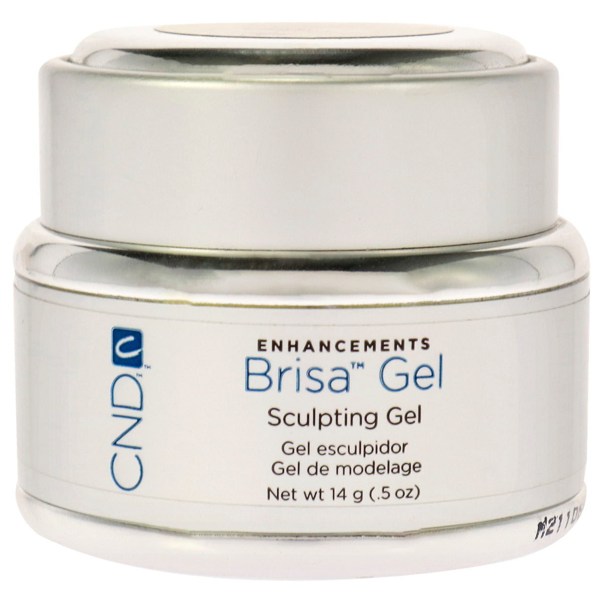 Brisa Sculpting Gel Opaque  Pure White by CND for Women  05 oz Nail Gel