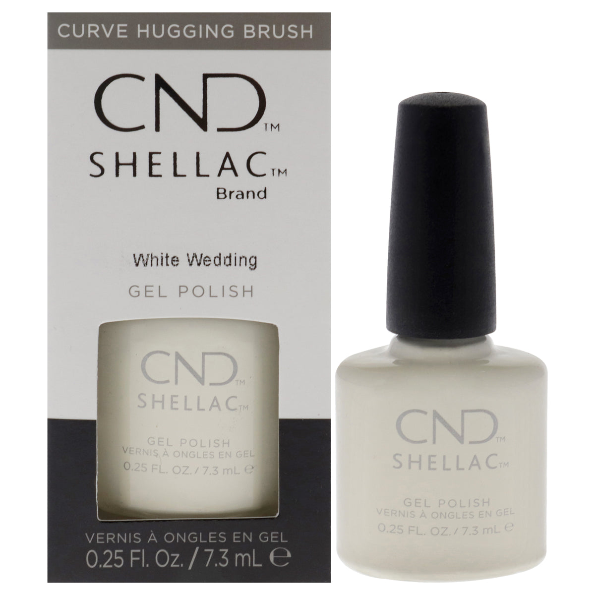 Shellac Nail Polish  White Wedding by CND for Women  025 oz Nail Polish