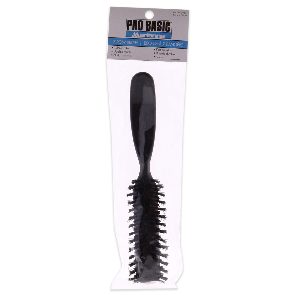 Pro Basic 7 Row Brush by Marianna for Unisex  1 Pc Hair Brush