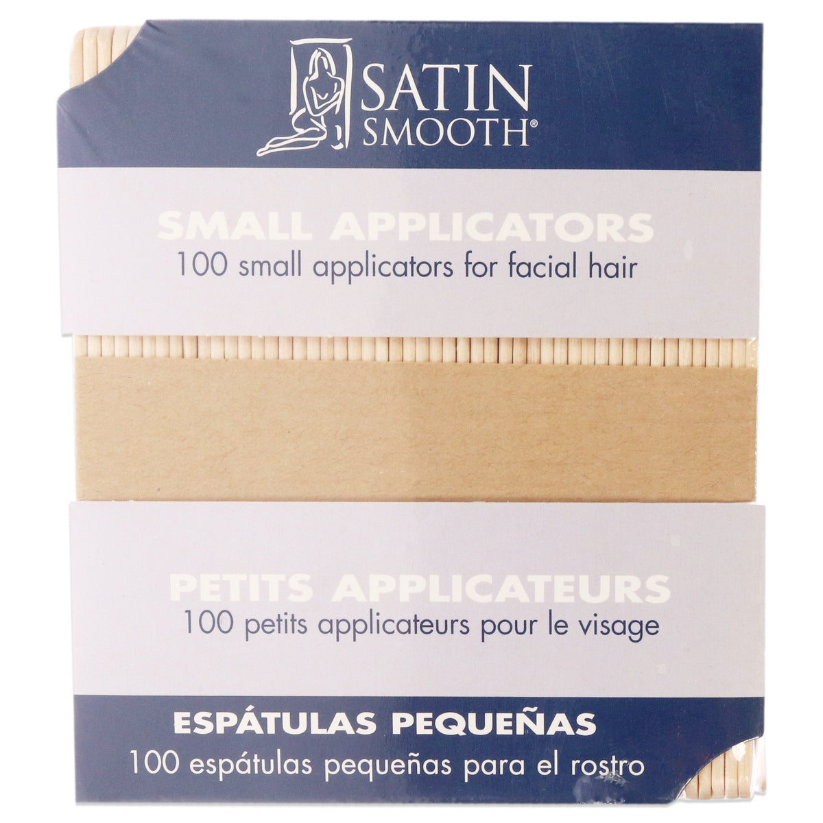 Small Applicators by Satin Smooth for Women  100 Pc Sticks