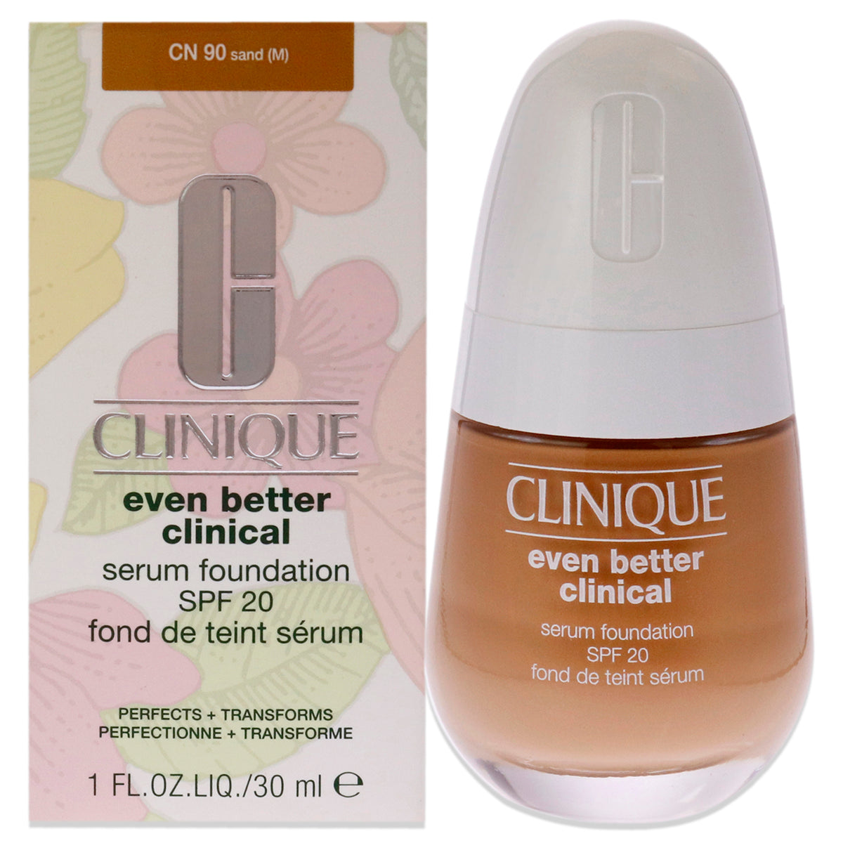 Even Better Clinical Serum Foundation SPF 20  CN 90 Sand by Clinique for Women  1 oz Foundation