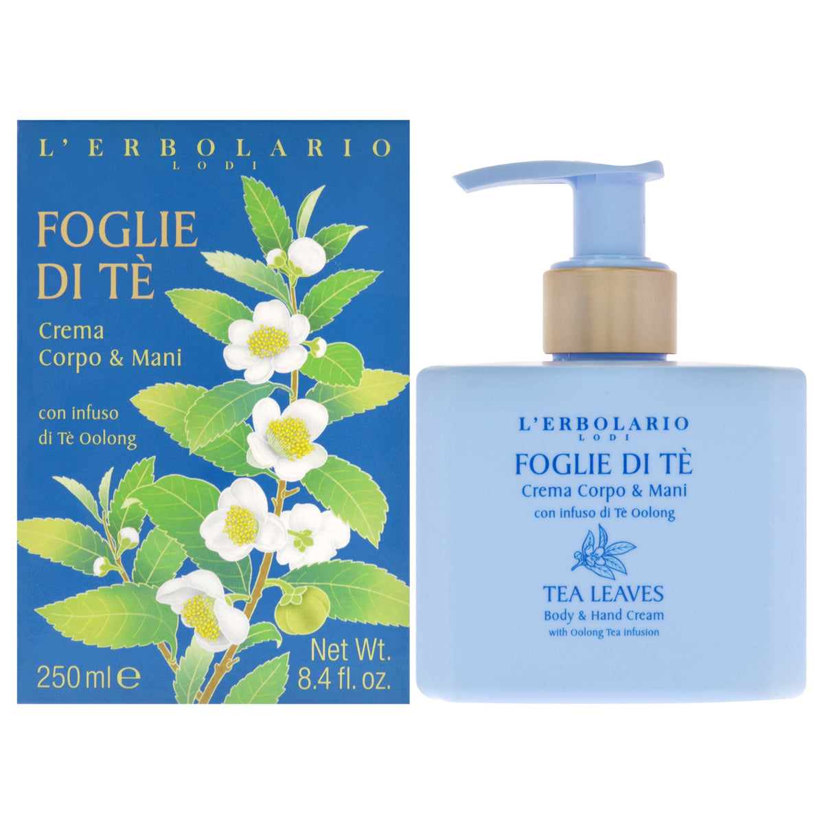 Body and Hand Cream  Tea Leaves by Lerbolario for Unisex  84 oz Cream