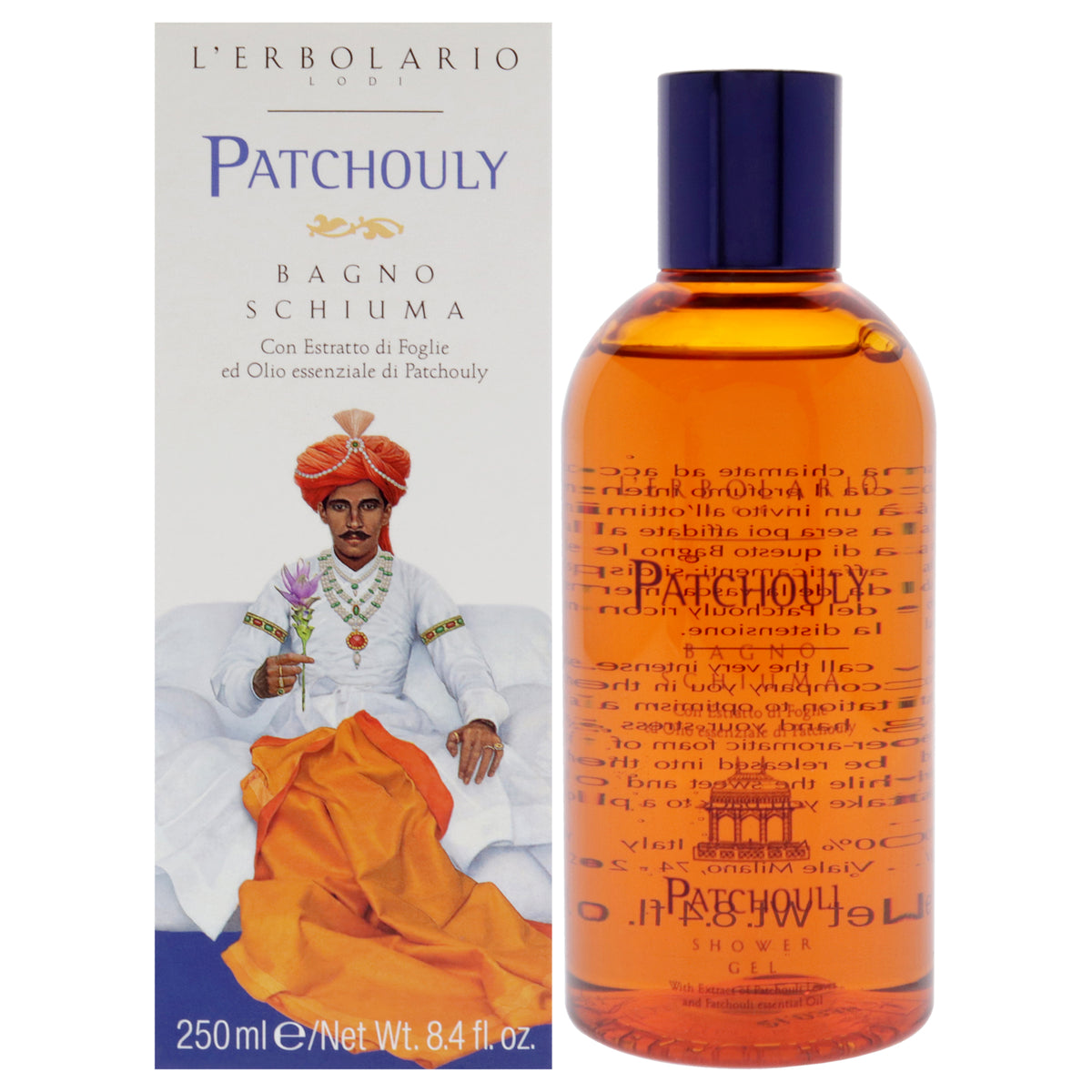 Shower Gel  Patchouli by LErbolario for Unisex  84 oz Shower Gel