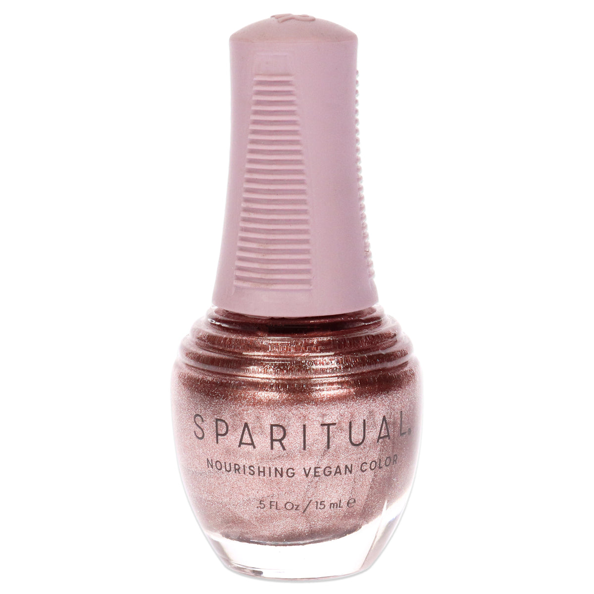 Nourishing Vegan Color  First Light by SpaRitual for Women  05 oz Nail Polish