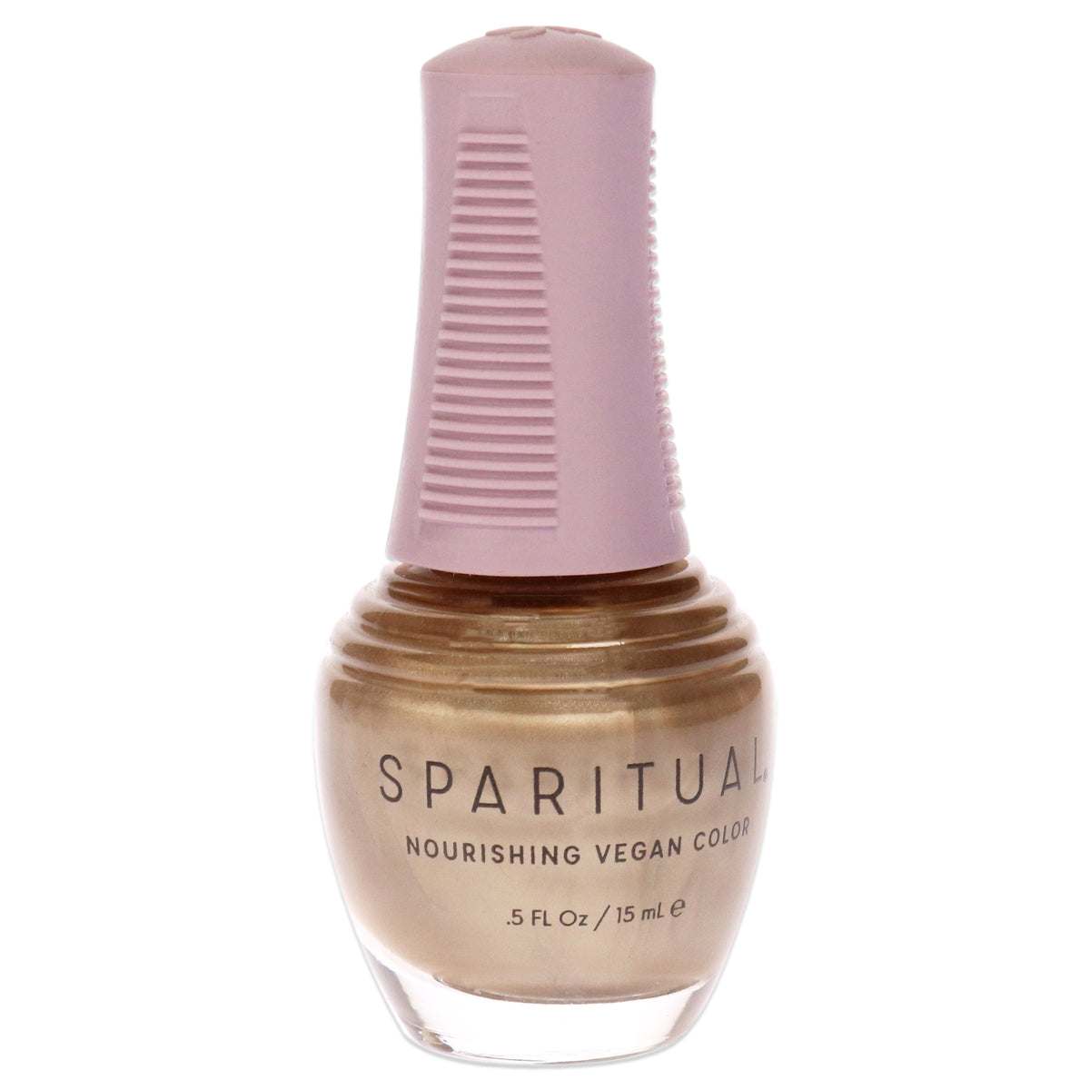 Nourishing Vegan Color  Soundbath by SpaRitual for Women  05 oz Nail Polish