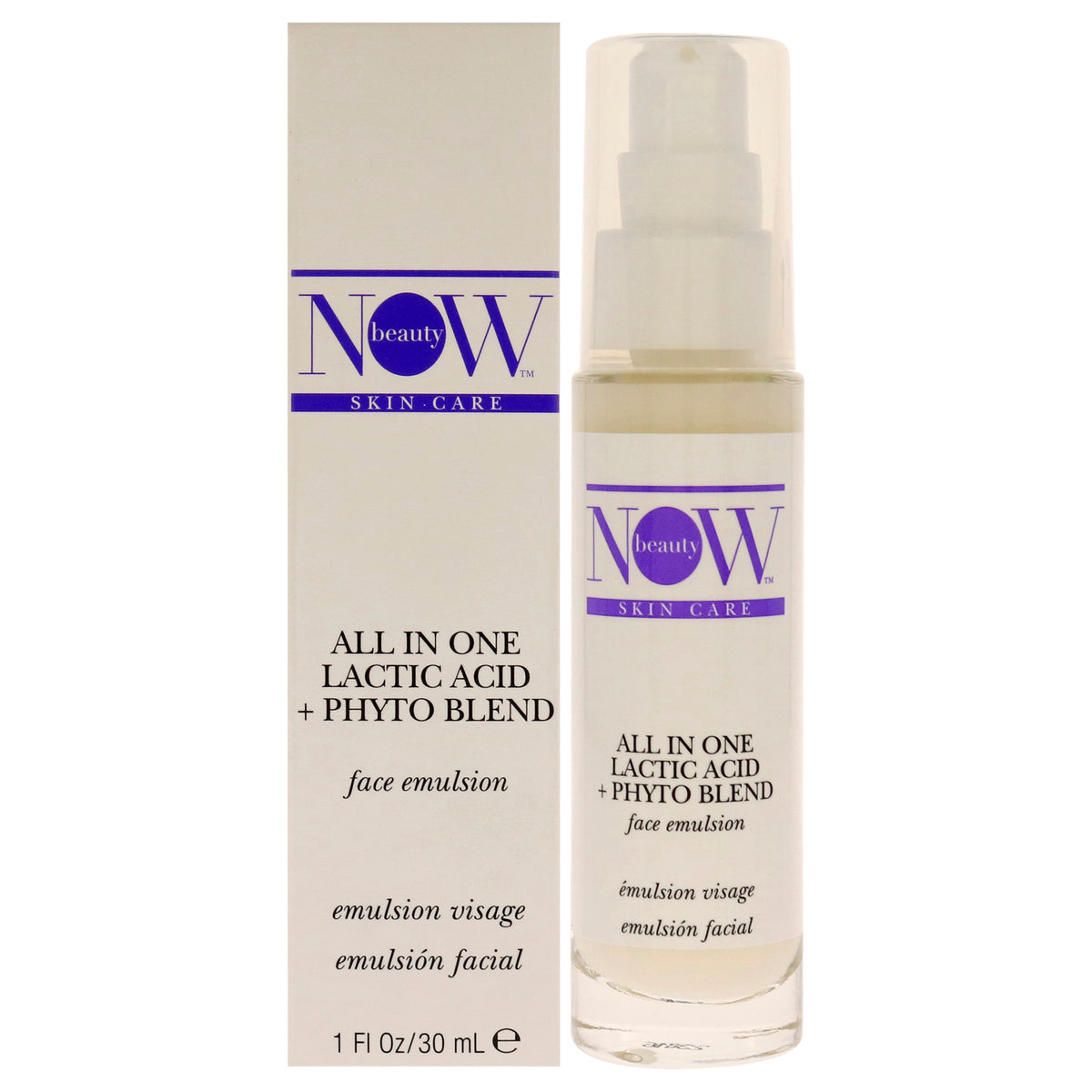 All in one Lactic Acid Plus Phyto Blend Treatment by NOW Beauty for Unisex  1 oz Treatment