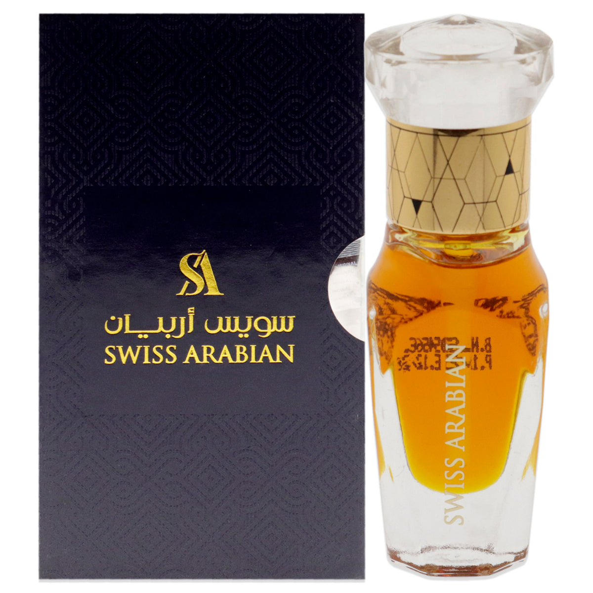 Mukhalat Dhahabi by Swiss Arabian for Unisex  04 oz Perfume Oil Mini