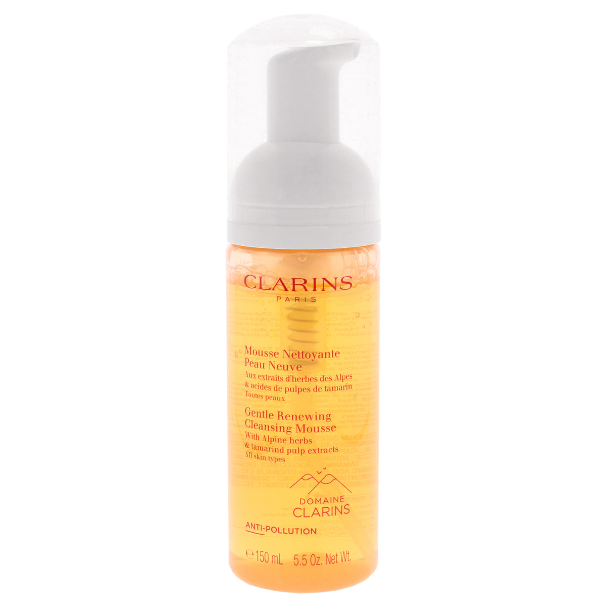 Gentle Renewing Cleansing Mousse by Clarins for Unisex  55 oz Cleanser