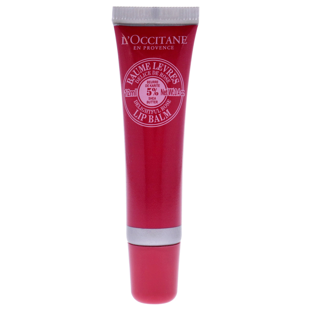 Shea Butter Delightful Rose Lip Balm by LOccitane for Unisex  04 oz Lip Balm