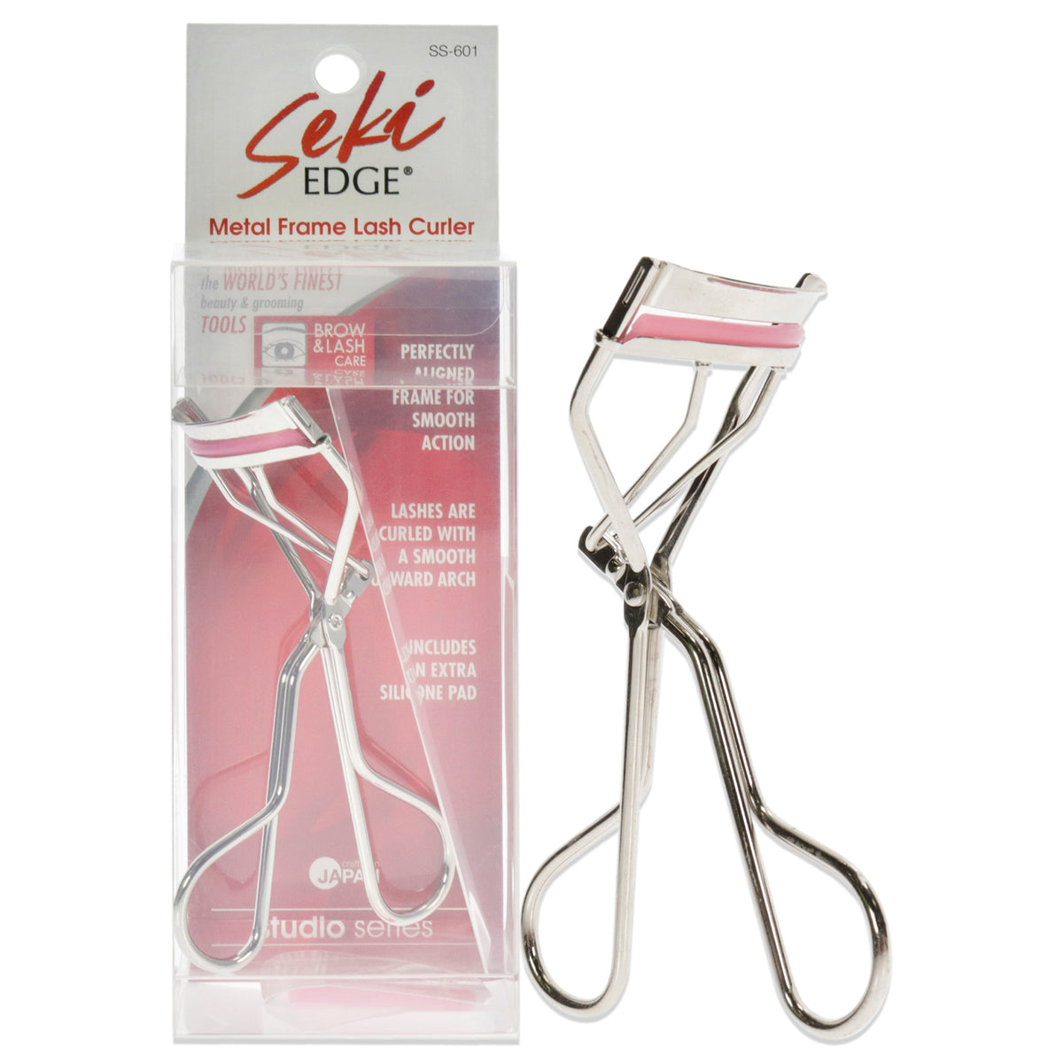 Seki Edge Metal Frame Lash Curler  SS601 by Jatai for Unisex  1 Pc Eyelash Curler