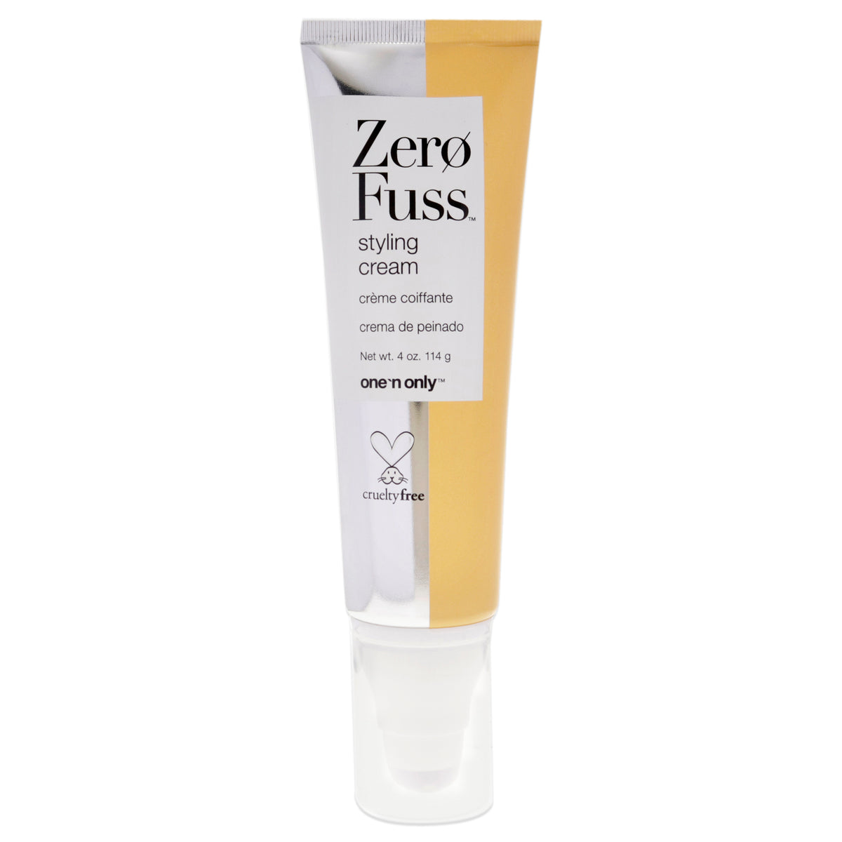 Zero Fuss Styling Cream by One n Only for Unisex  4 oz Cream