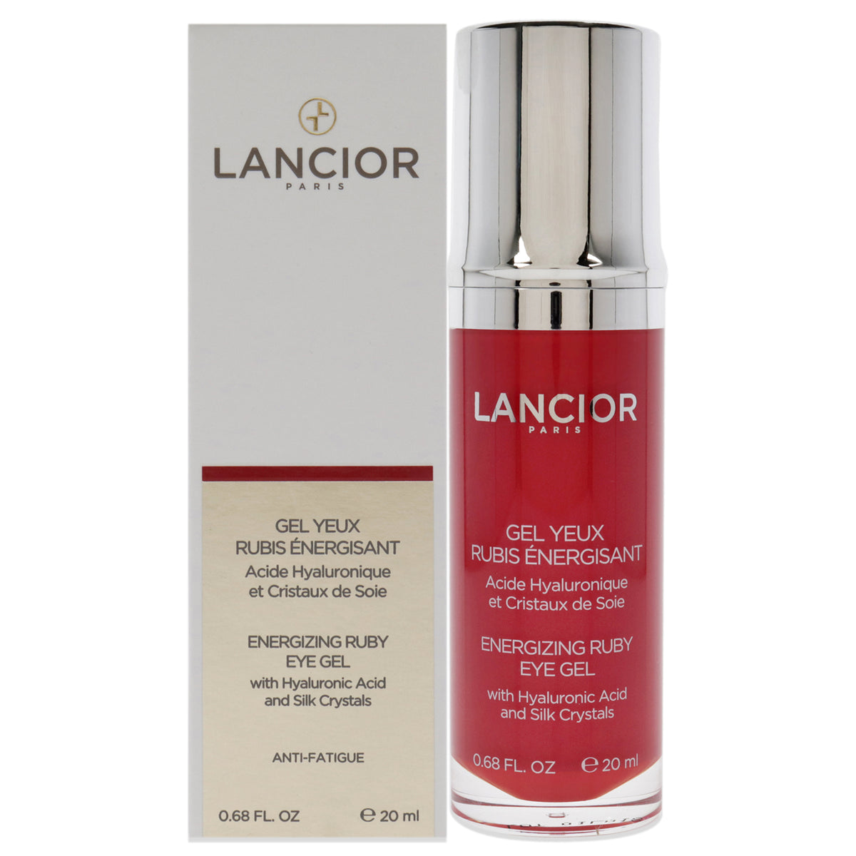 Energizing Ruby Eye Gel by Lancior for Unisex  068 oz Gel