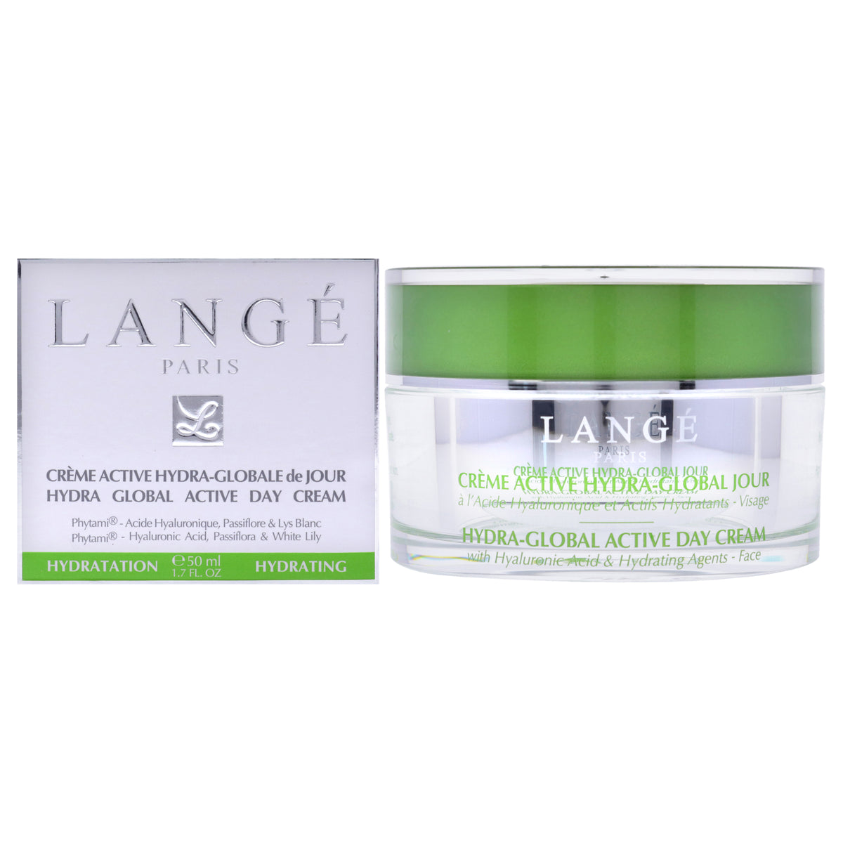 Hydra Global Active Day Cream by Lange for Unisex  17 oz Cream