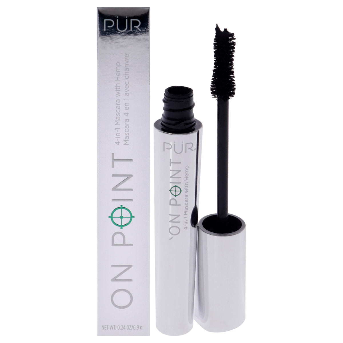 On Point 4in1 Mascara With Hemp by Pur Cosmetics for Women  024 oz Mascara