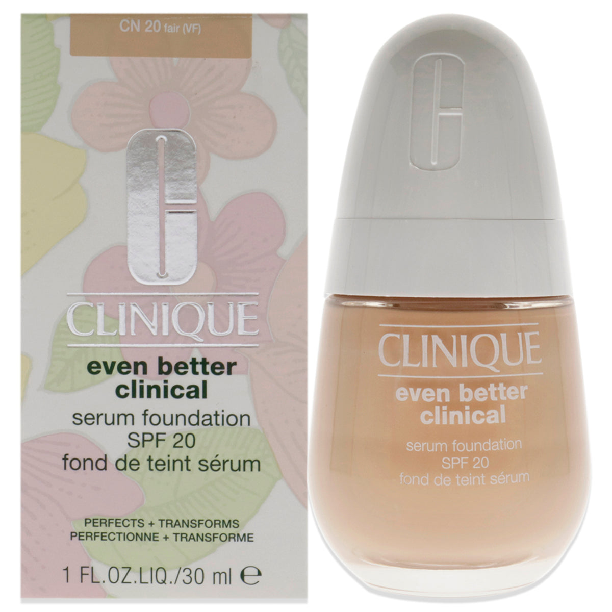 Even Better Clinical Serum Foundation SPF 20  CN 20 Fair by Clinique for Women  1 oz Foundation