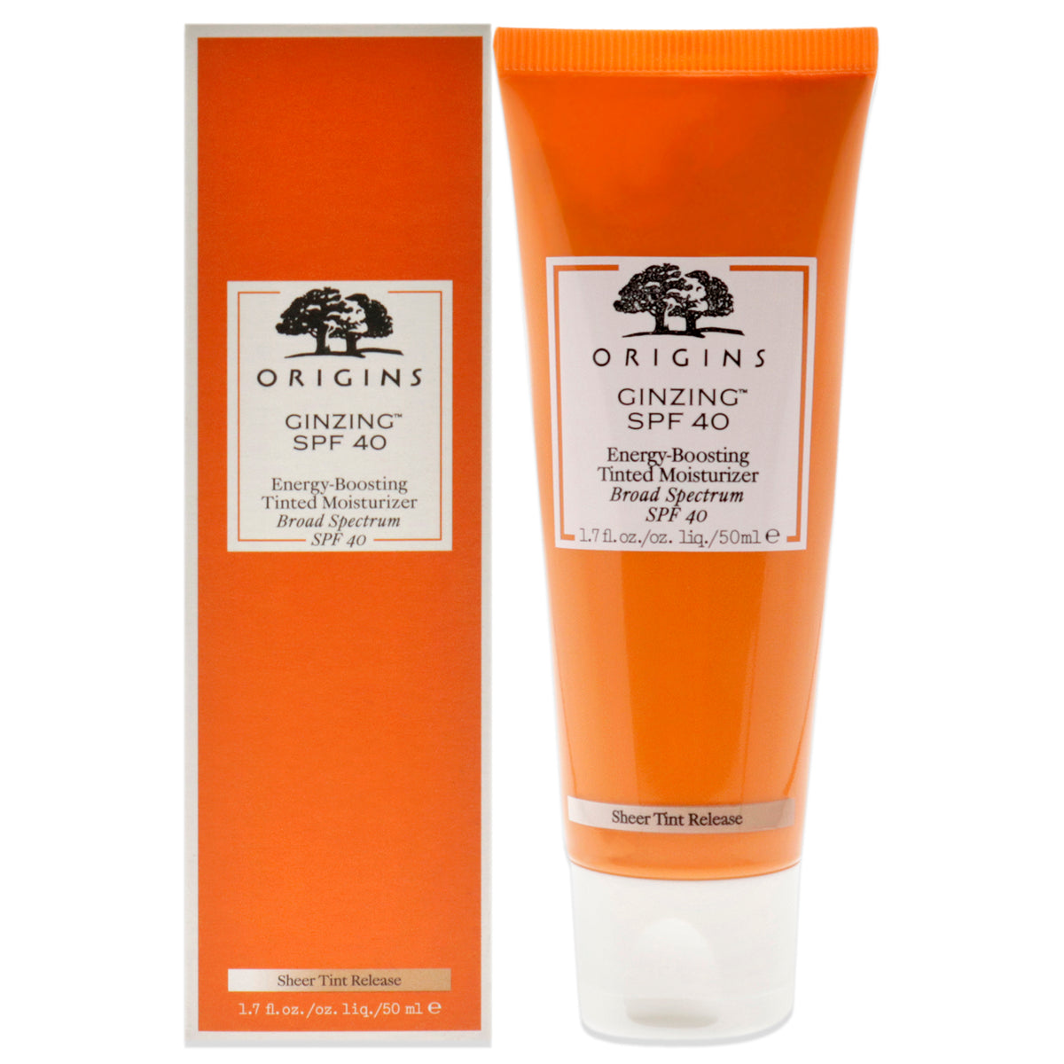 Ginzing EnergyBoosting Tinted Moisturizer SPF 40 by Origins for Unisex  17 oz Sunscreen