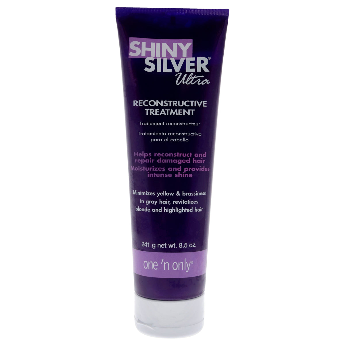 Shiny Silver Ultra Reconstructive Treatment by One n Only for Unisex  85 oz Treatment