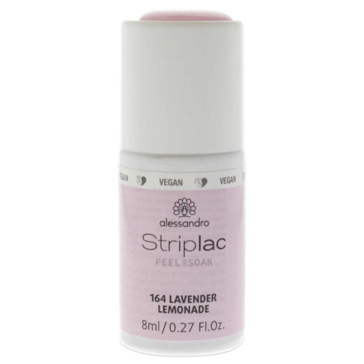 Striplac Peel or Soak  164 Lavender Lemonade by Alessandro for Women  027 oz Nail Polish