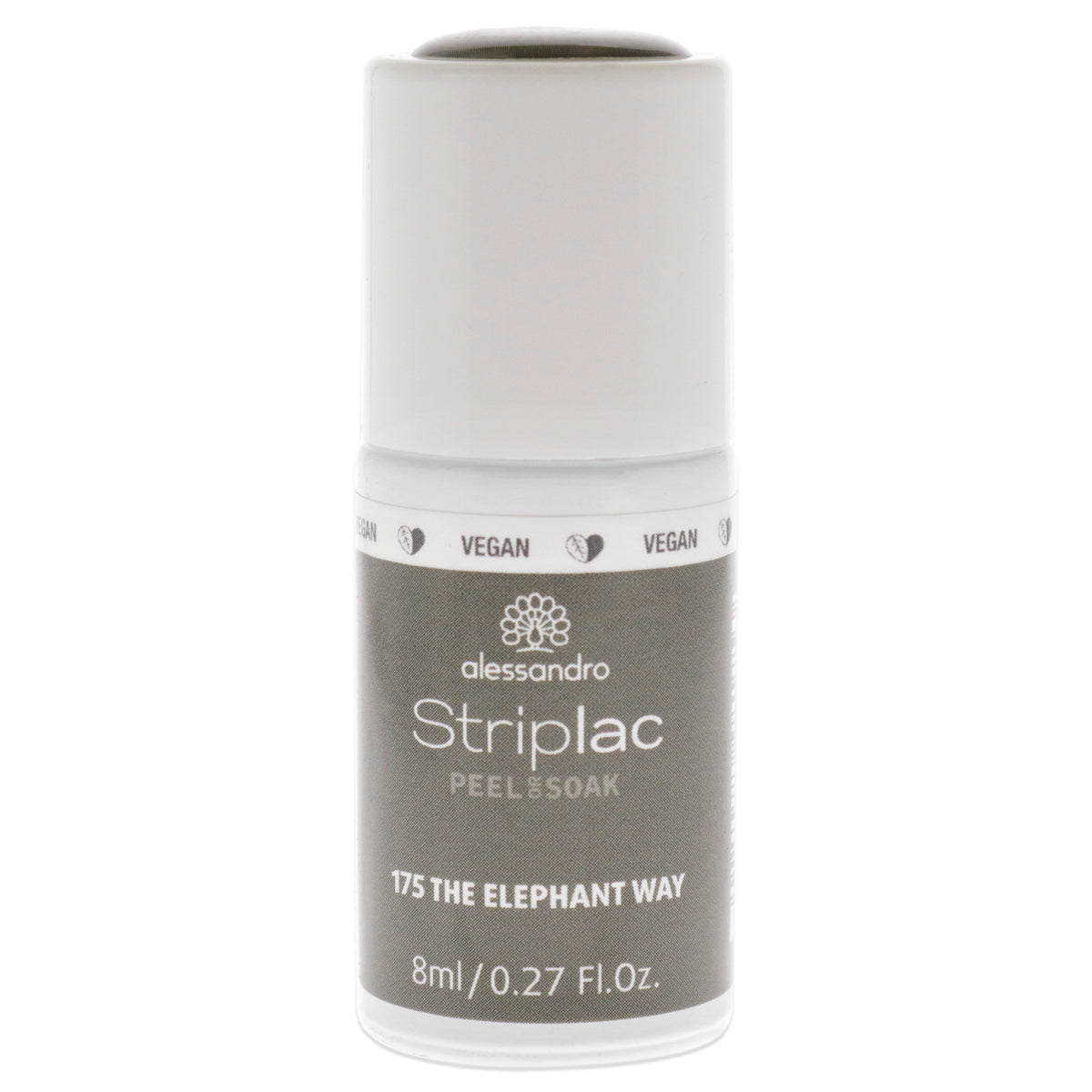 Striplac Peel or Soak  175 The Elephant Way by Alessandro for Women 027 oz Nail Polish