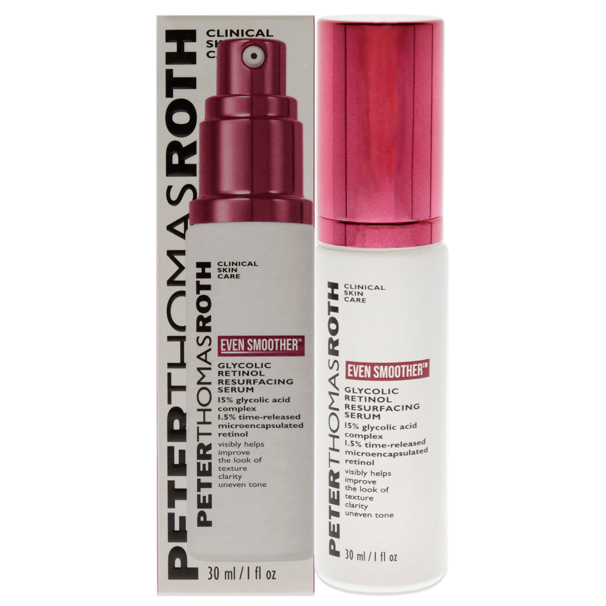 Even Smoother Glycolic Retinol Resurfacing Serum by Peter Thomas Roth for Women  1 oz Serum