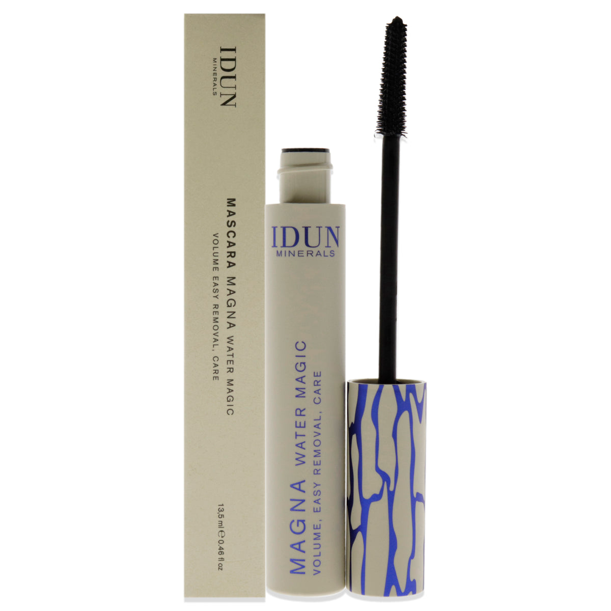 Magna Water Magic Mascara  015 Rich Black by Idun Minerals for Women  046 oz Mascara