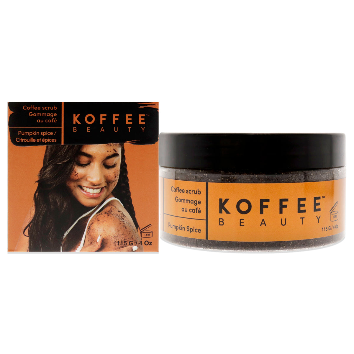 Coffee Scrub  Pumpkin Spice by Koffee Beauty for Unisex  4 oz Scrub