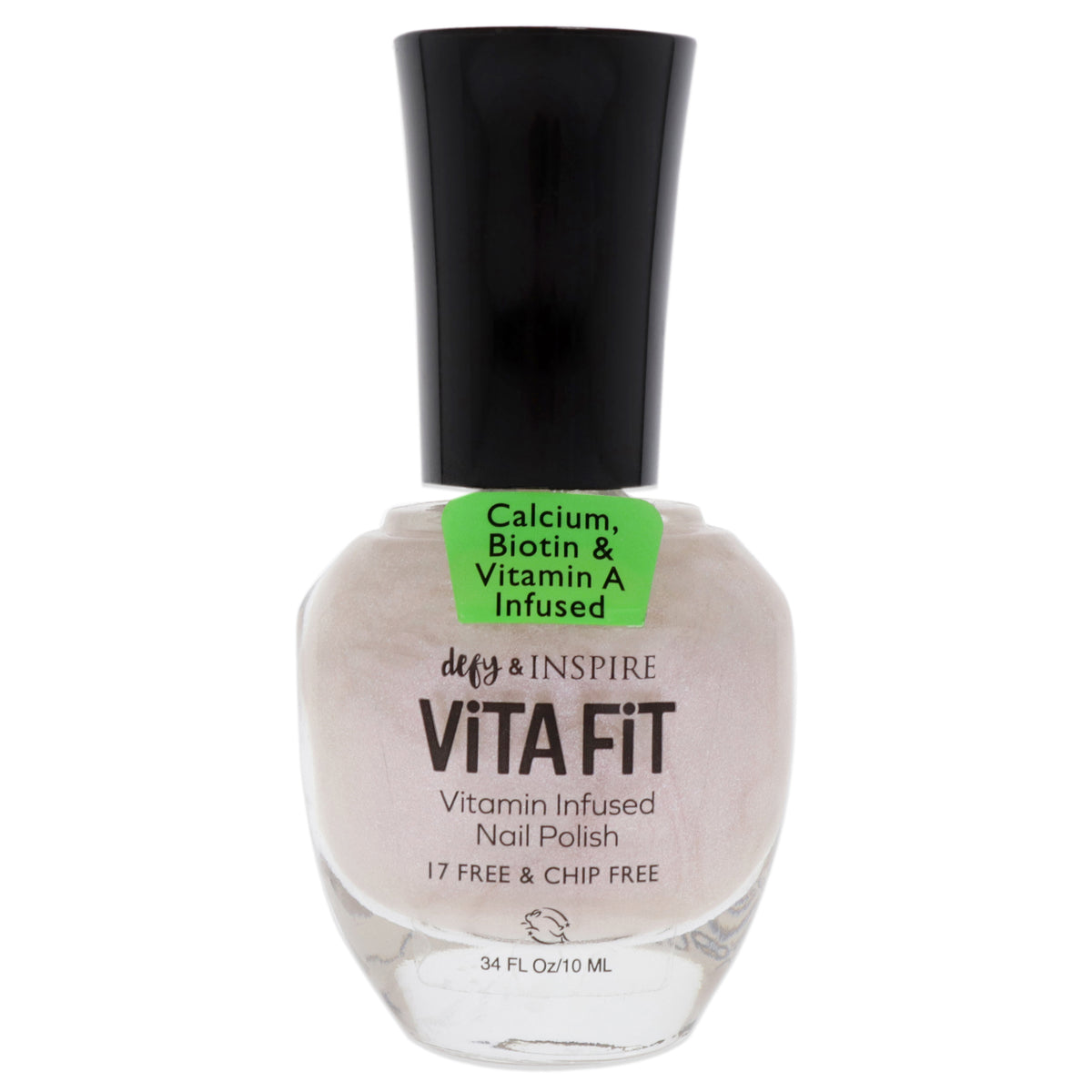 Vita Fit Vitamin Infused Nail Polish  5001 No Pain No Gain by Defy and Inspire for Women  034 oz Nail Polish